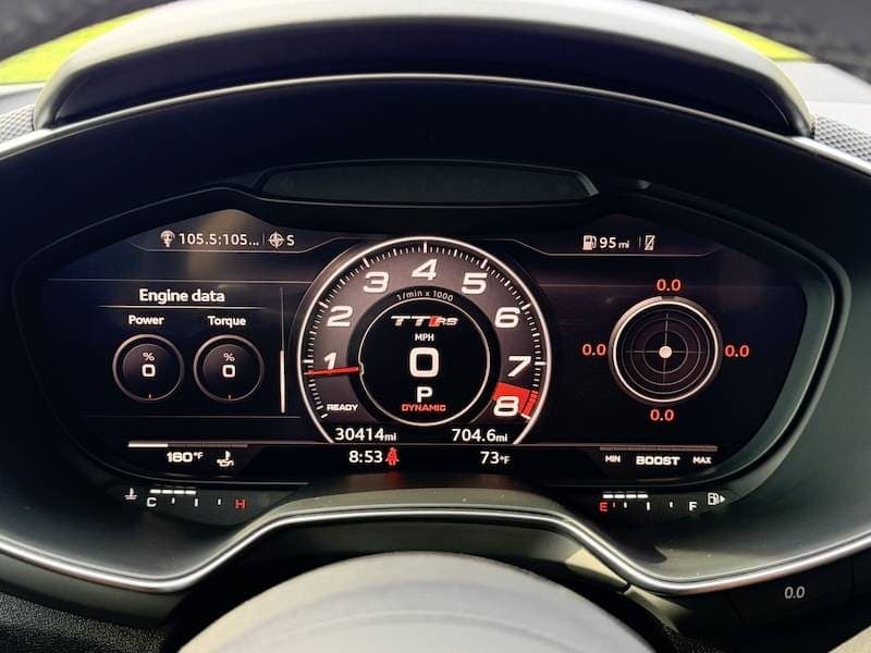 2020 Audi TT-RS NARDO, view