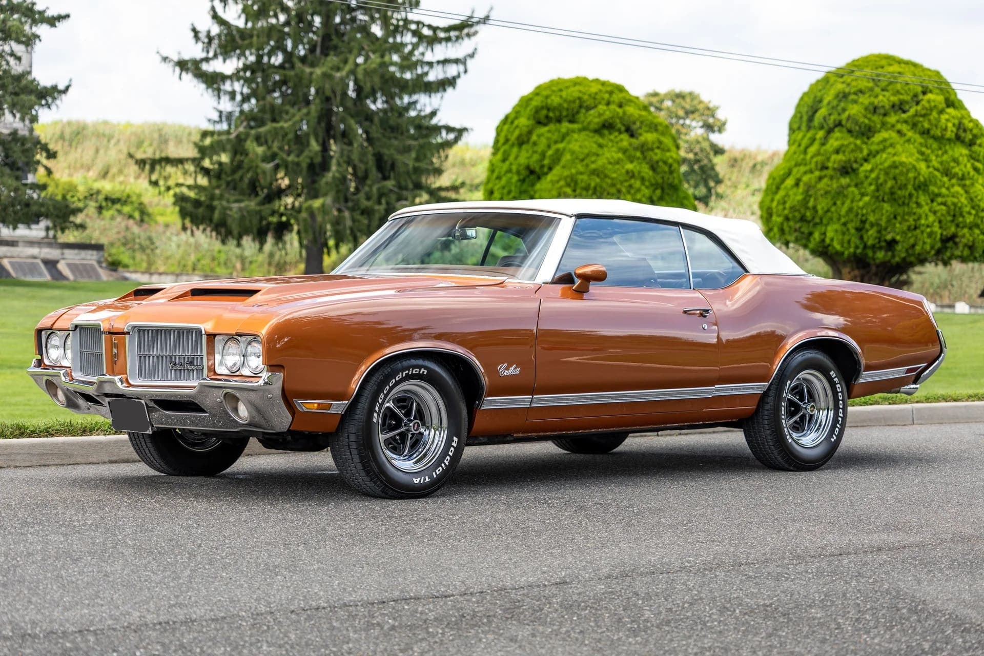 1971 OLDSMOBILE CUTLASS CONVERTIBLE 455 RARE FIND, view 1
