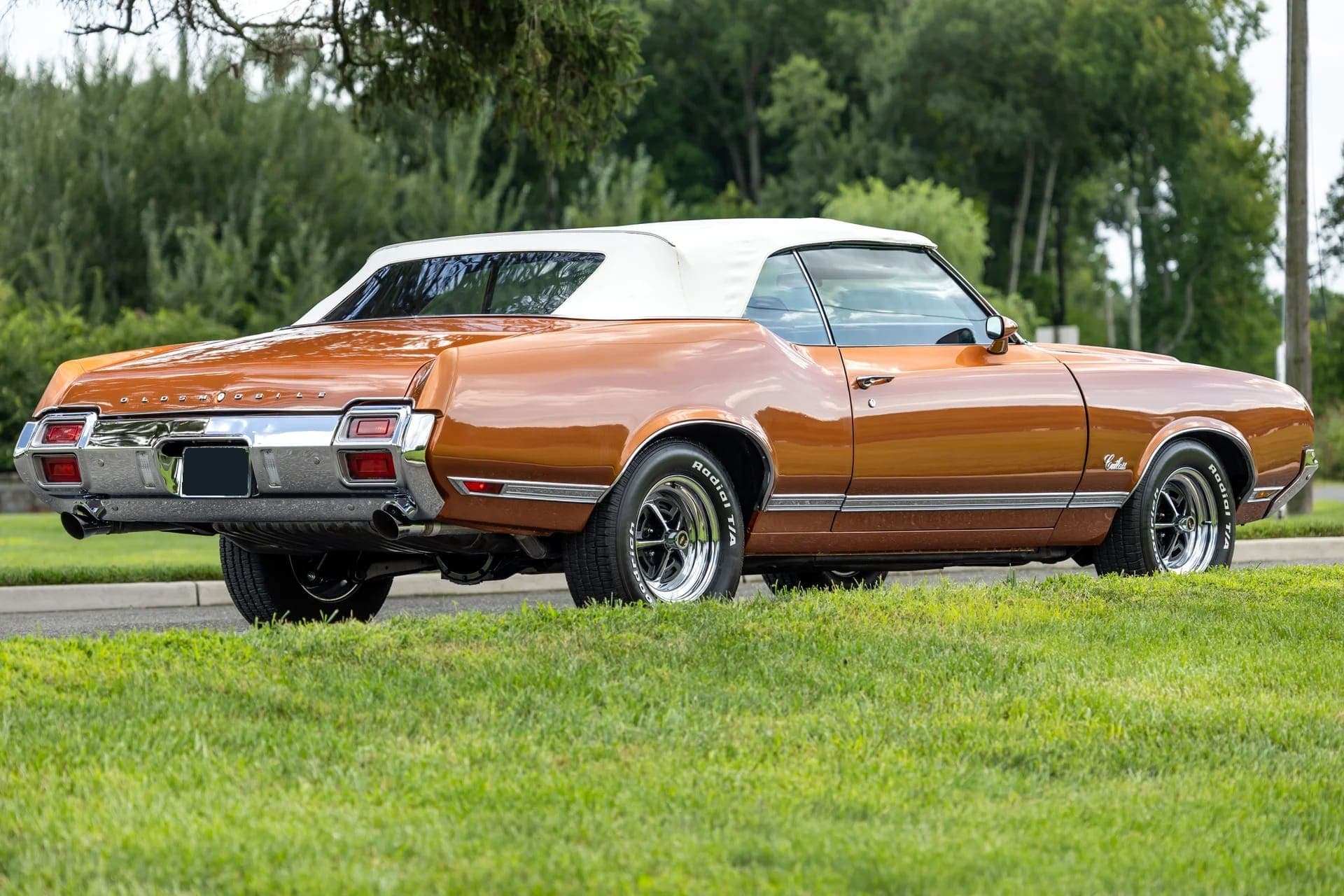 1971 OLDSMOBILE CUTLASS CONVERTIBLE 455 RARE FIND, view