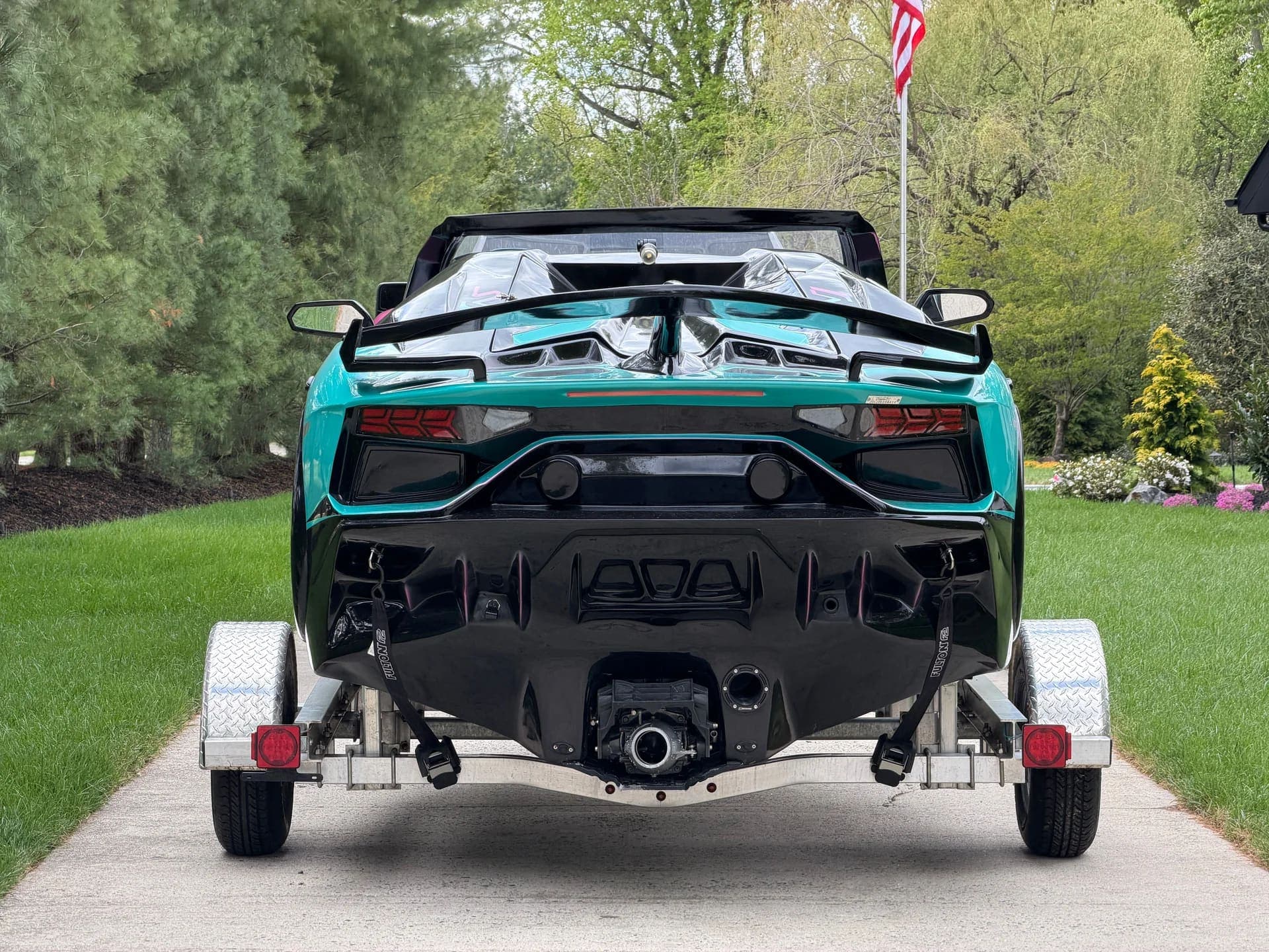2024 LAMBORGHINI WATERSPORTS CAR SERIES L 16' YAMAHA POWER JET JL SPEAKERS RARE, view