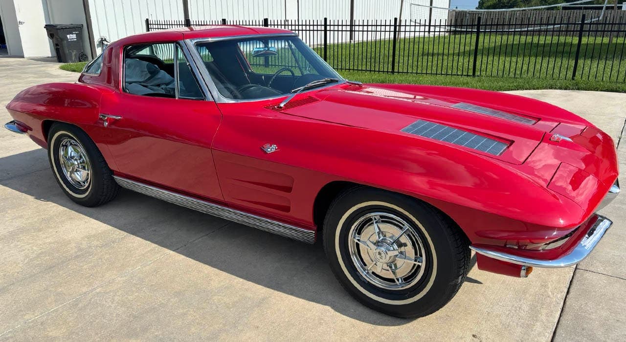 1963 Chevrolet Corvette Split Window Coupe Fresh done, view