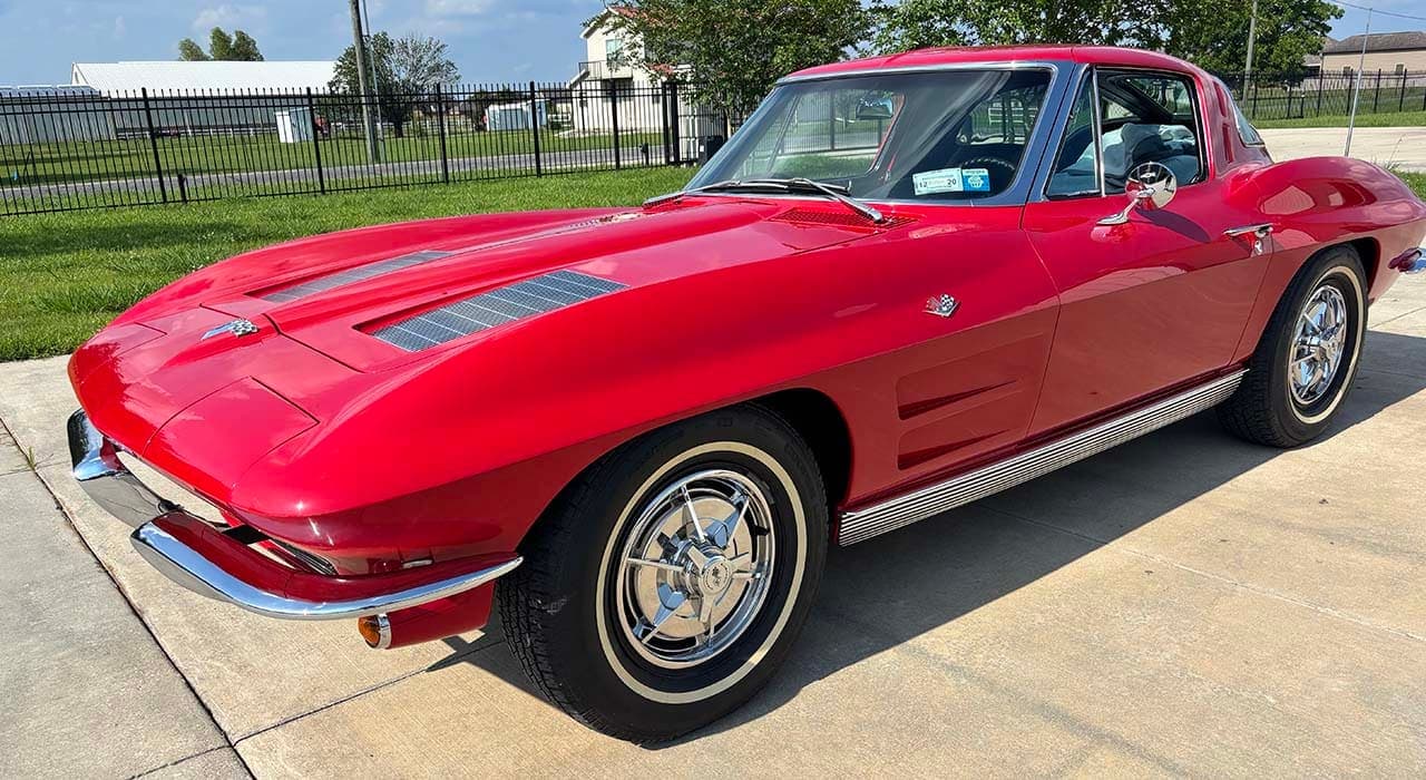 1963 Chevrolet Corvette Split Window Coupe Fresh done, view