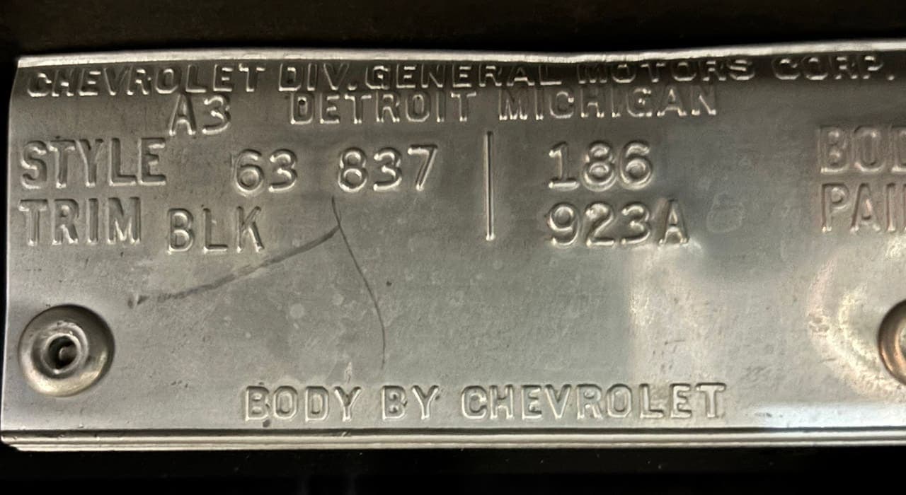1963 Chevrolet Corvette Split Window Coupe Fresh done, view