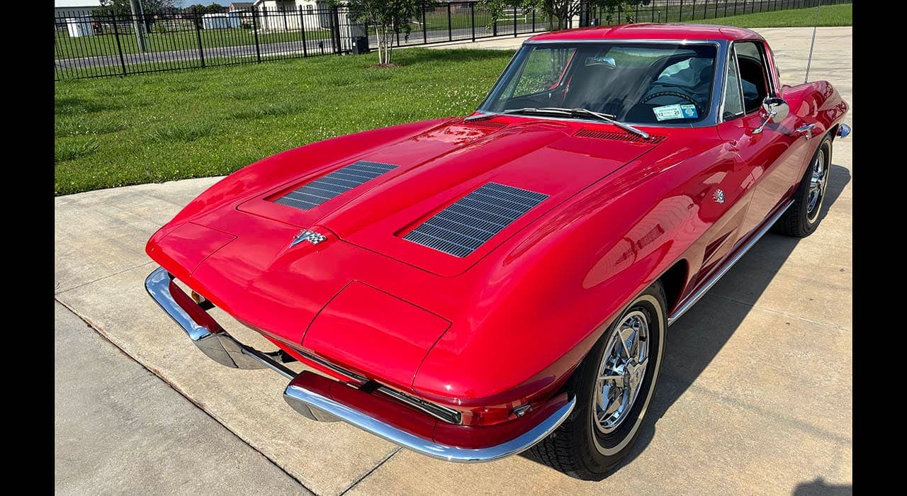 1963 Chevrolet Corvette Split Window Coupe Fresh done, view
