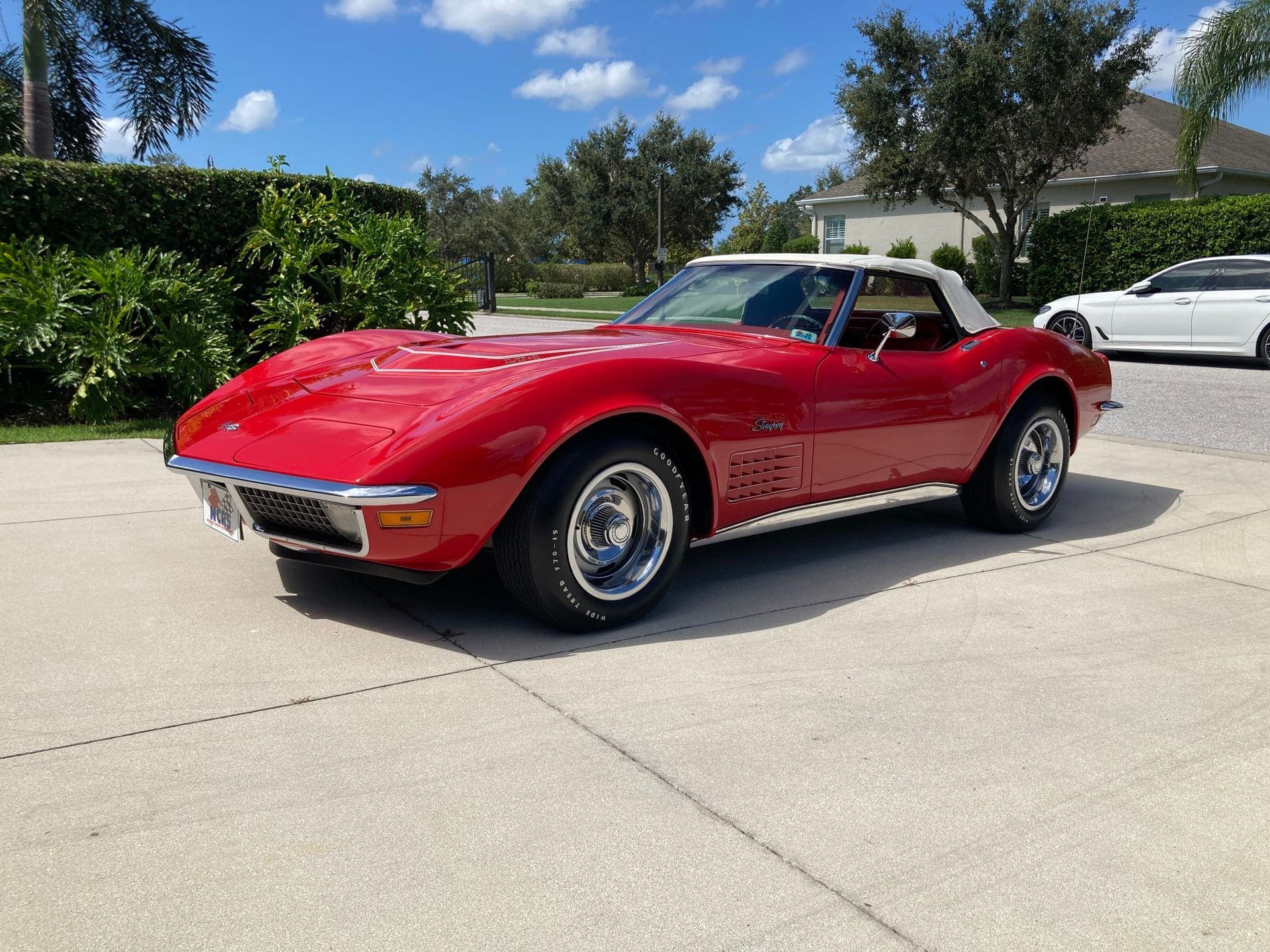 1971 Chevrolet Corvette LT-1 Convertible, view