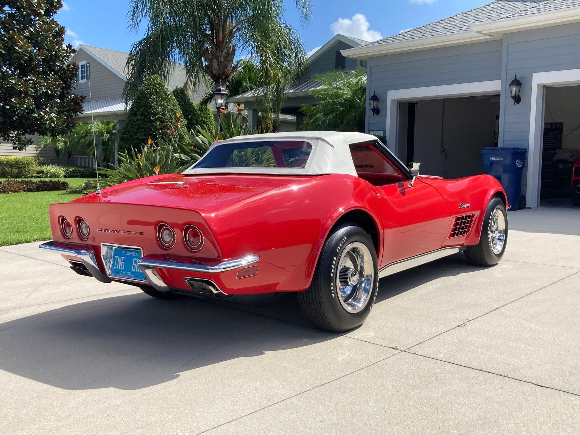 1971 Chevrolet Corvette LT-1 Convertible, view