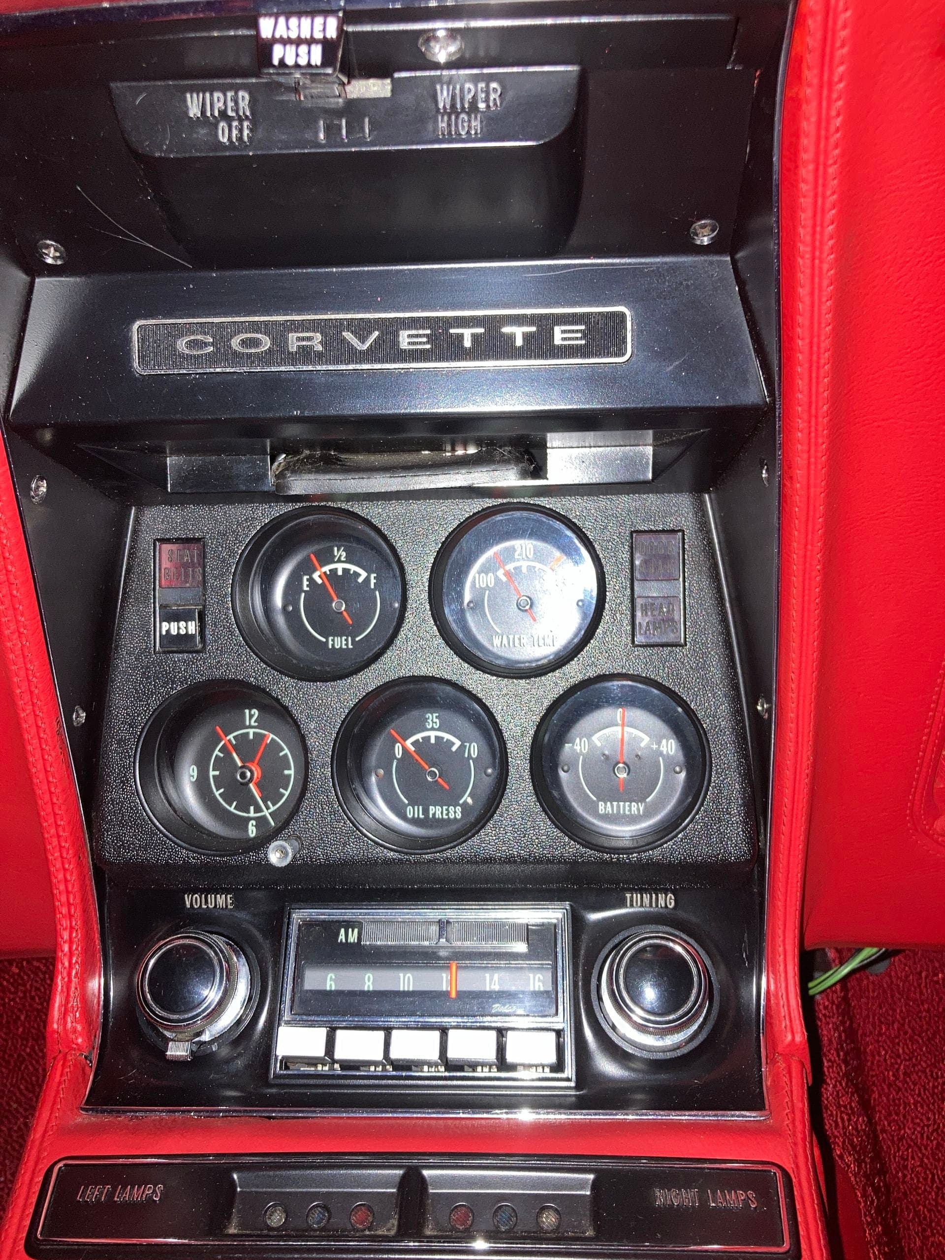 1971 Chevrolet Corvette LT-1 Convertible, view