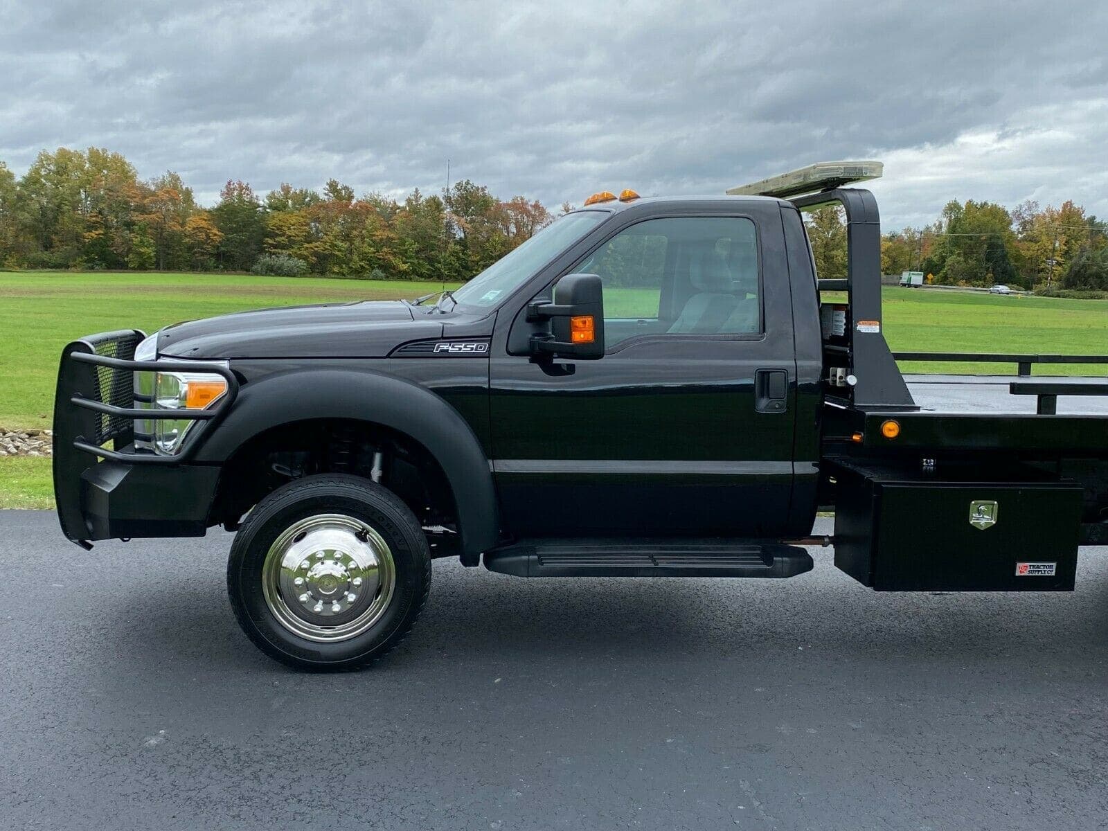 2014 FORD F550 V10 4X4 2-CAR JERR-DAN TOW ROLLBACK WHEEL LIFT, view