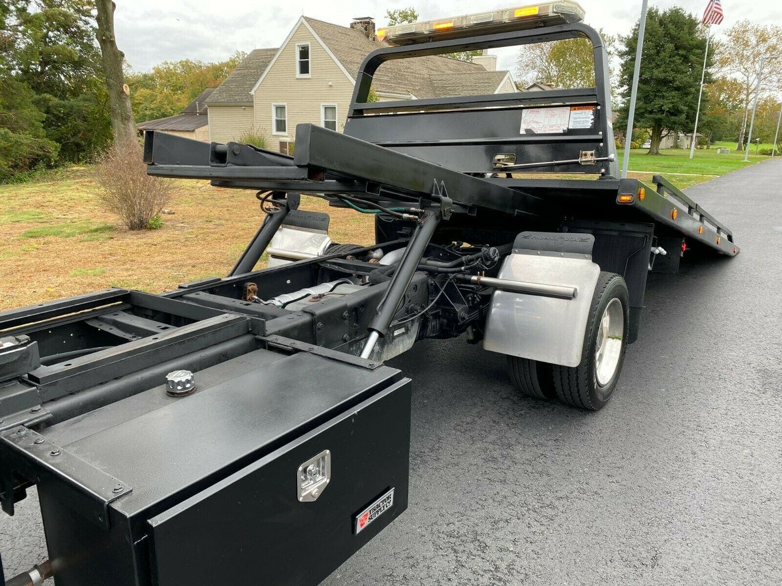 2014 FORD F550 V10 4X4 2-CAR JERR-DAN TOW ROLLBACK WHEEL LIFT, view