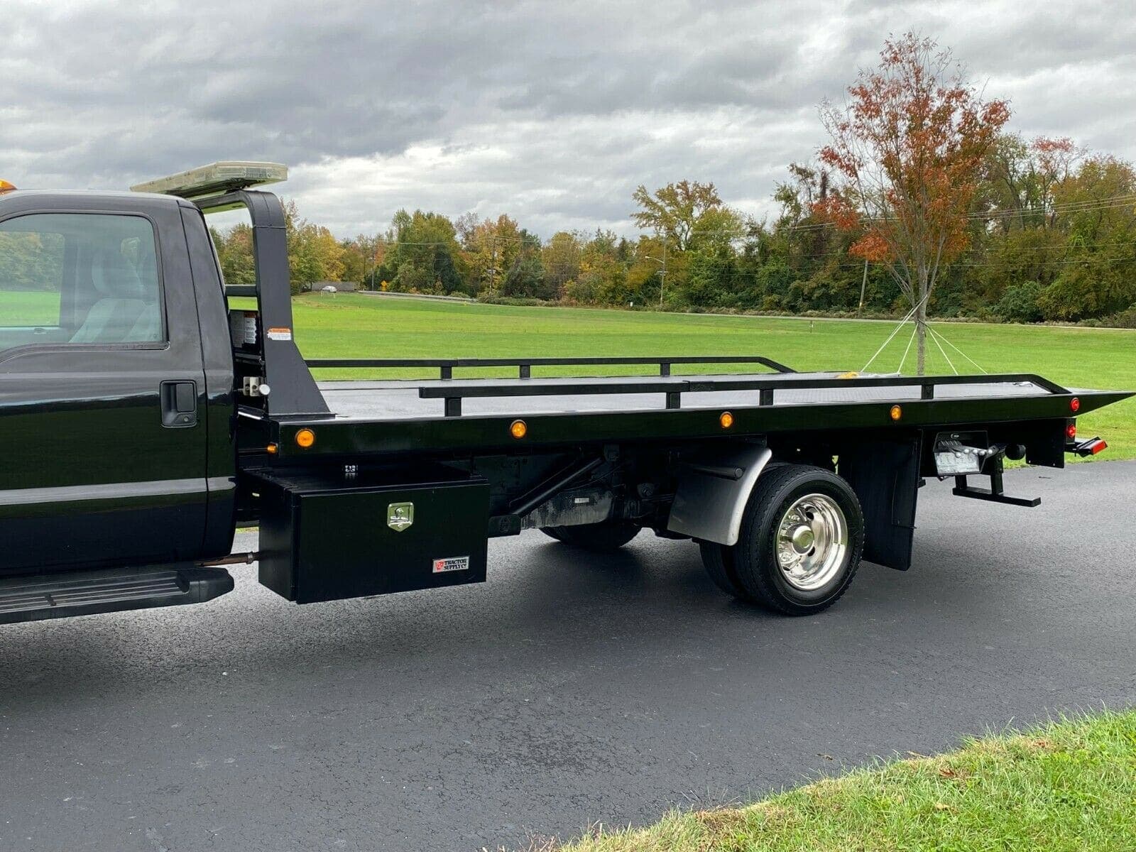 2014 FORD F550 V10 4X4 2-CAR JERR-DAN TOW ROLLBACK WHEEL LIFT, view