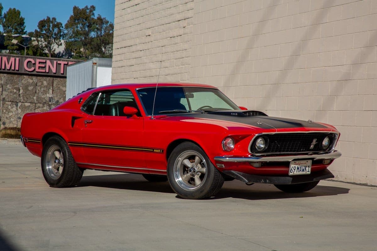 1969 FORD MUSTANG MACH 1 64K original miles, view