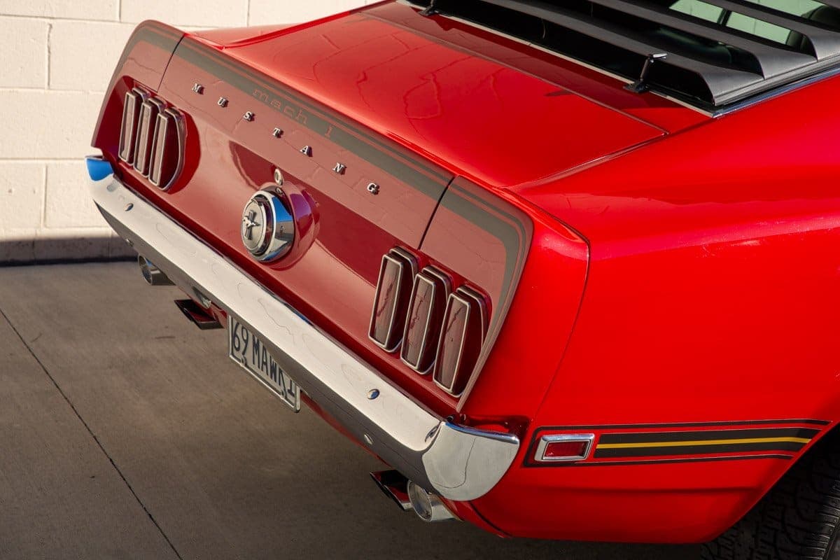 1969 FORD MUSTANG MACH 1 64K original miles, view