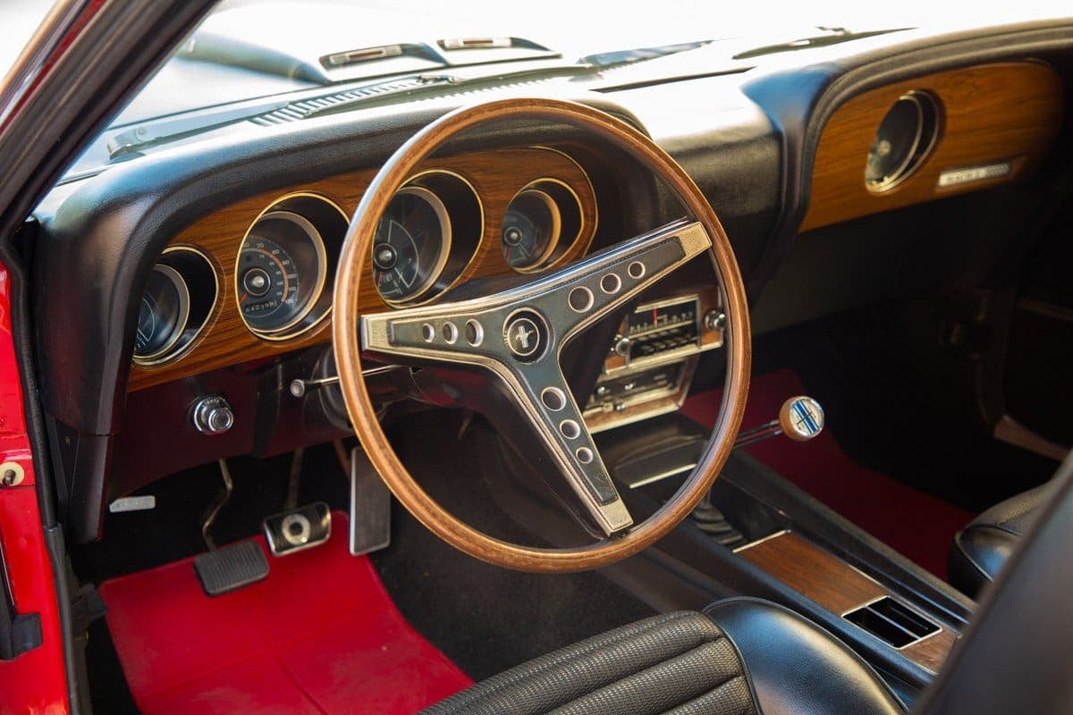 1969 FORD MUSTANG MACH 1 64K original miles, view