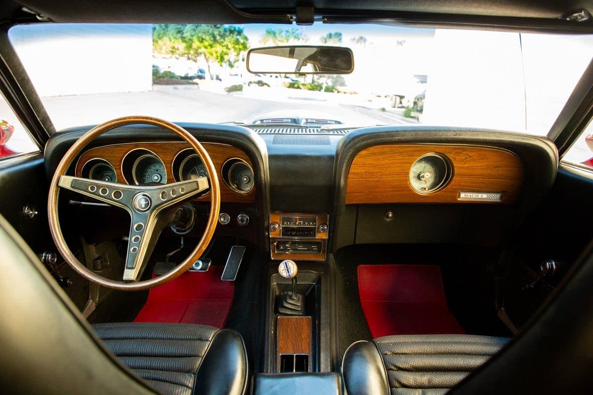 1969 FORD MUSTANG MACH 1 64K original miles, view